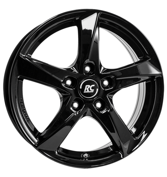 RCDesign RC30 7x17 ET51 5x100 57,1 schwarz glanz