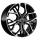 GMP Matisse 7x17 ET30 4x108 65,1 black diamond