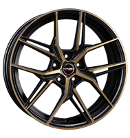 Borbet QX 8x19 ET49 5x112 66,5 black bronze matt
