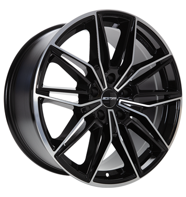 GMP Specter 8x18 ET30 5x120 72,6 black diamond
