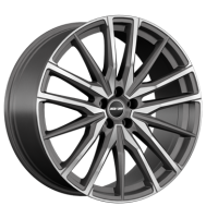GMP Sparta 10,5x20 ET43 5x114,3 67,1 anthracite matt diamond