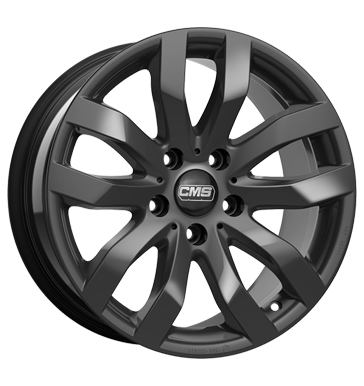 CMS C22 7,5x18 ET45 5x114,3 67,2 schwarz glänzend
