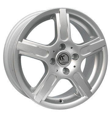 RCDesign RC Drive 6x15 ET45 4x100 56,6 kristallsilber
