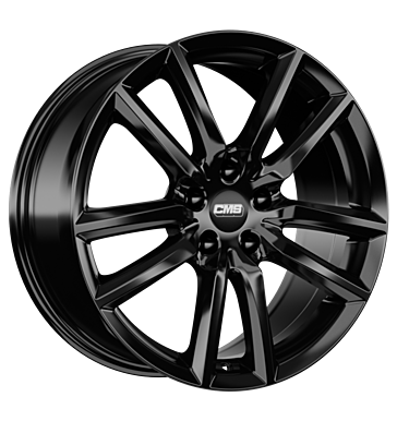 CMS C27 6,5x16 ET45 5x114,3 67,2 complete black gloss