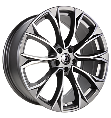 Diewe Wheels Century 8,5x20 ET30 5x112 66,6 Platin machined