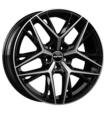GMP Lunica 7,5x18 ET45 5x114,3 73,1 black diamond