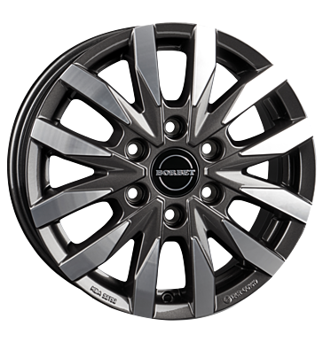 Borbet CW6 6,5x17 ET54 6x130 84,1 mistral anthracite glossy polished