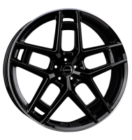 Borbet TF 10,5x24 ET34 5x120 72,5 black rim polished glossy