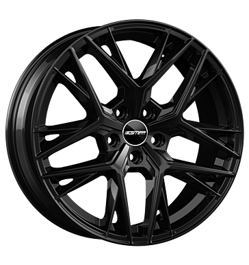 GMP Lunica 8x19 ET35 5x112 66,6 glossy black