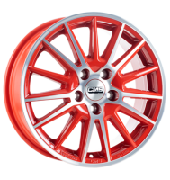 CMS C23 6,5x16 ET45 5x114,3 60,1 diamond red gloss