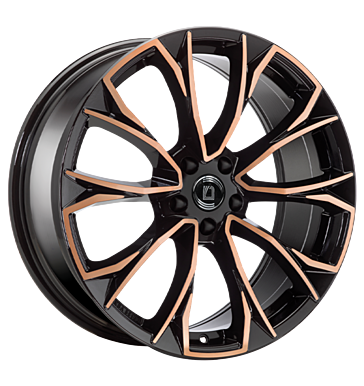 Diewe Wheels Century 8,5x20 ET43 5x112 66,6 NeroS Bronze machined