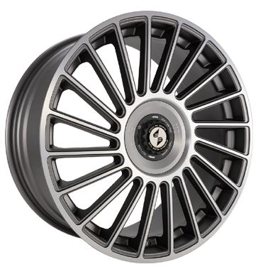 Eta Beta Venti-R ZV 7,5x18 ET45 5x112 73,06 Anthr. matt full pol. R.Silber/M.Schw.