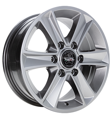 Diewe Wheels Mammut6 8x18 ET30 6x139,7 106,1 Argento silber