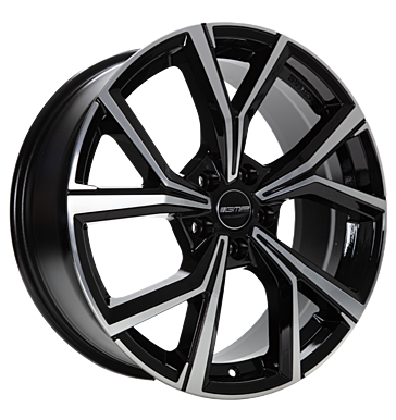 GMP Mentor 7x17 ET45 5x114,3 73,1 black diamond