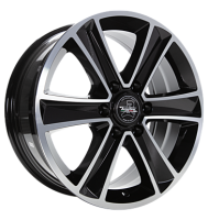 Diewe Wheels Mammut6 8x18 ET50 6x130 84,1 NeroS machined