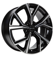 GMP Mentor 7x17 ET45 5x100 73,1 black diamond