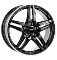 CMS C29 8,5x20 ET20 5x112 66,5 diamond rim black