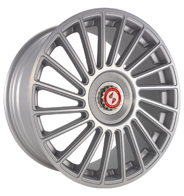 Eta Beta Venti-R ZV 7,5x18 ET45 5x112 73,06 Silver matt full pol R.Silber/M.Silb.