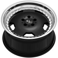 AERO CLASSIC 8,5x18 5x112 ET18 Highgloss Black Lip Polished
