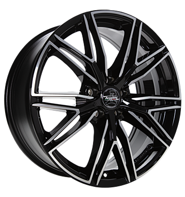 Diewe Wheels Predator 8x19 ET43 5x112 66,6 NeroS machined