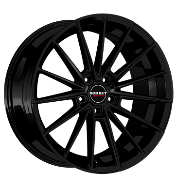 Borbet FB2 DC 9x20 ET30 5x112 72,5 black glossy