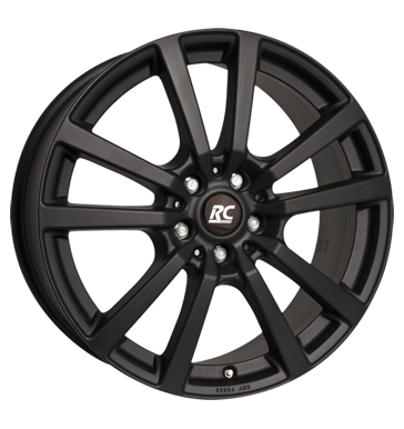 RCDesign RC25T 7x17 ET51 5x112 66,6 schwarz klar matt