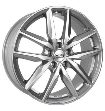 CMS C28 7,5x19 ET53,5 5x112 66,5 racing silver
