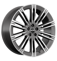 GMP Experience 9,5x23 ET43 5x120 72,6 anthracite diamond
