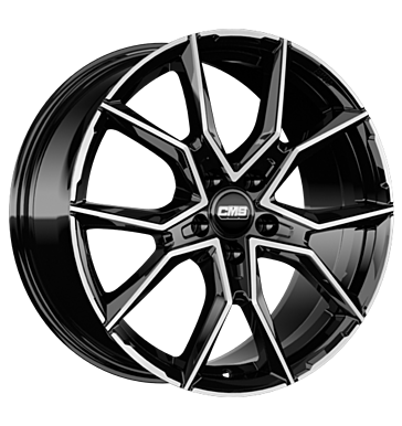 CMS C33 8x18 ET48,1 5x108 65,1 diamond black