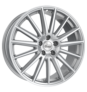 CMS C23 9x18 ET52,5 5x112 66,5 racing silber