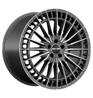 GMP QStar 8x19 ET45 5x112 66,6 anthracite diamond