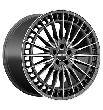 GMP QStar 9x19 ET55 5x112 66,6 anthracite diamond