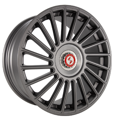 Eta Beta Venti-R ZV 8,5x20 ET25 5x112 78,1 Anthracite matt R.Silber/M.Silber