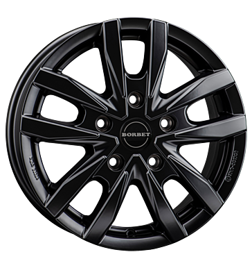Borbet CW5 7,5x18 ET44 5x108 72,5 black matt