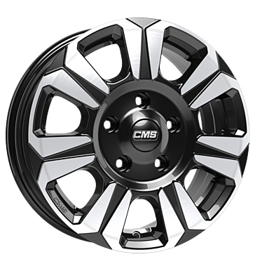 CMS C31 6,5x17 ET60 5x160 65,1 diamond black