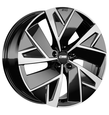 CMS C32-AERO 7,5x18 ET50 5x108 63,4 diamond black