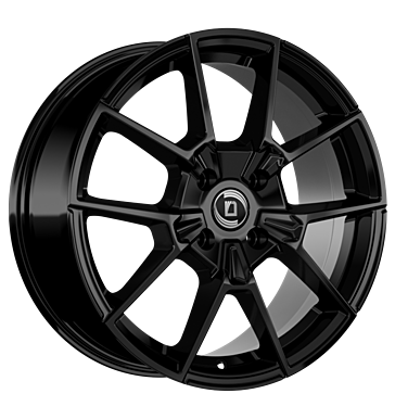 Diewe Wheels Neve 7x17 ET30 4x108 65,1 black glossy