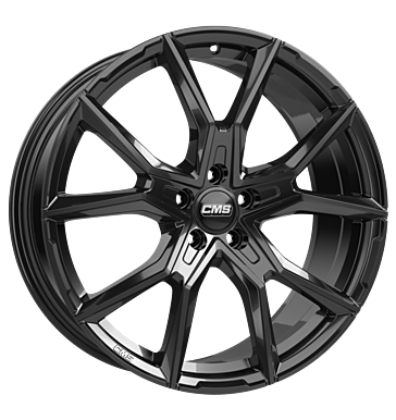 CMS C33 8x18 ET40 5x100 57,1 complete black gloss