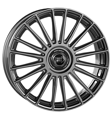1000Miglia MM1022 8x19 ET30 5x112 73,1 gloss anthracite