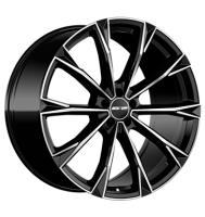 GMP Totale 9,5x20 ET35 5x112 66,6 black diamond