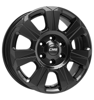 CMS C31 6,5x17 ET60 5x118 71,1 complete black gloss