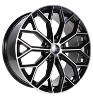 1000Miglia MM1030 8x18 ET33 5x110 65,1 gloss black polished