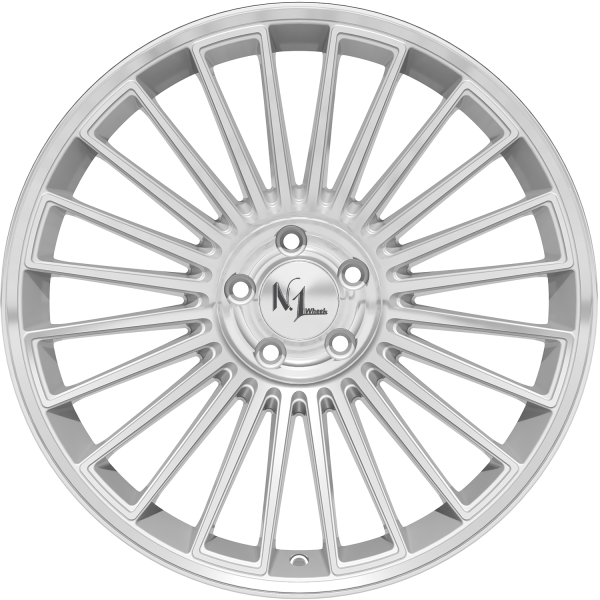 MULTISPOKE24 Deep Concave 10,5x20 5x112 ET47 Hyper Silver Polished Surface