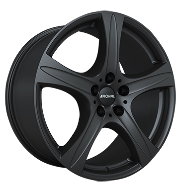Ronal R55 SUV 7,5x17 ET55 5x112 66,5 mattschwarz