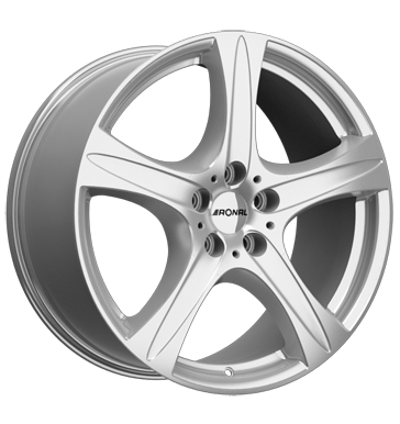 Ronal R55 SUV 9,5x20 ET42 5x120 82 kristallsilber