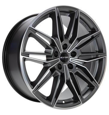 GMP Specter 8x19 ET43 5x120 67,1 anthracite matt diamond