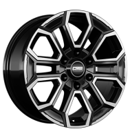CMS C35 7,5x17 ET46 6x139,7 92,4 diamond black gloss