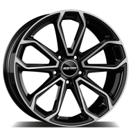 GMP Furiosa 11x20 ET60 5x130 71,6 black diamond