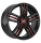 Ronal R57 MCR 7x17 ET25 4x108 65,1 jetblack-red spoke