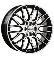 CMS C25 7x17 ET32,1 4x108 65,1 diamond black gloss